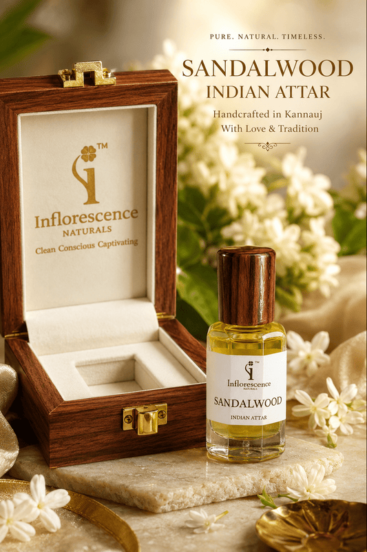 Sandalwood | Chandan | Pure Indian Attar - Inflorescence Naturals