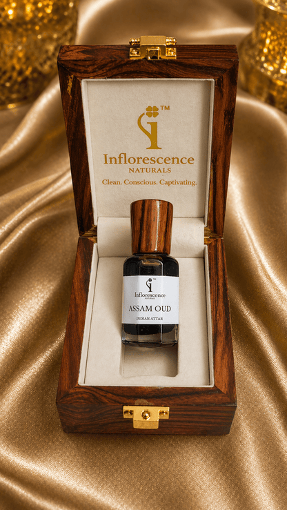 Assam Oud | Pure Indian Attar - Inflorescence Naturals