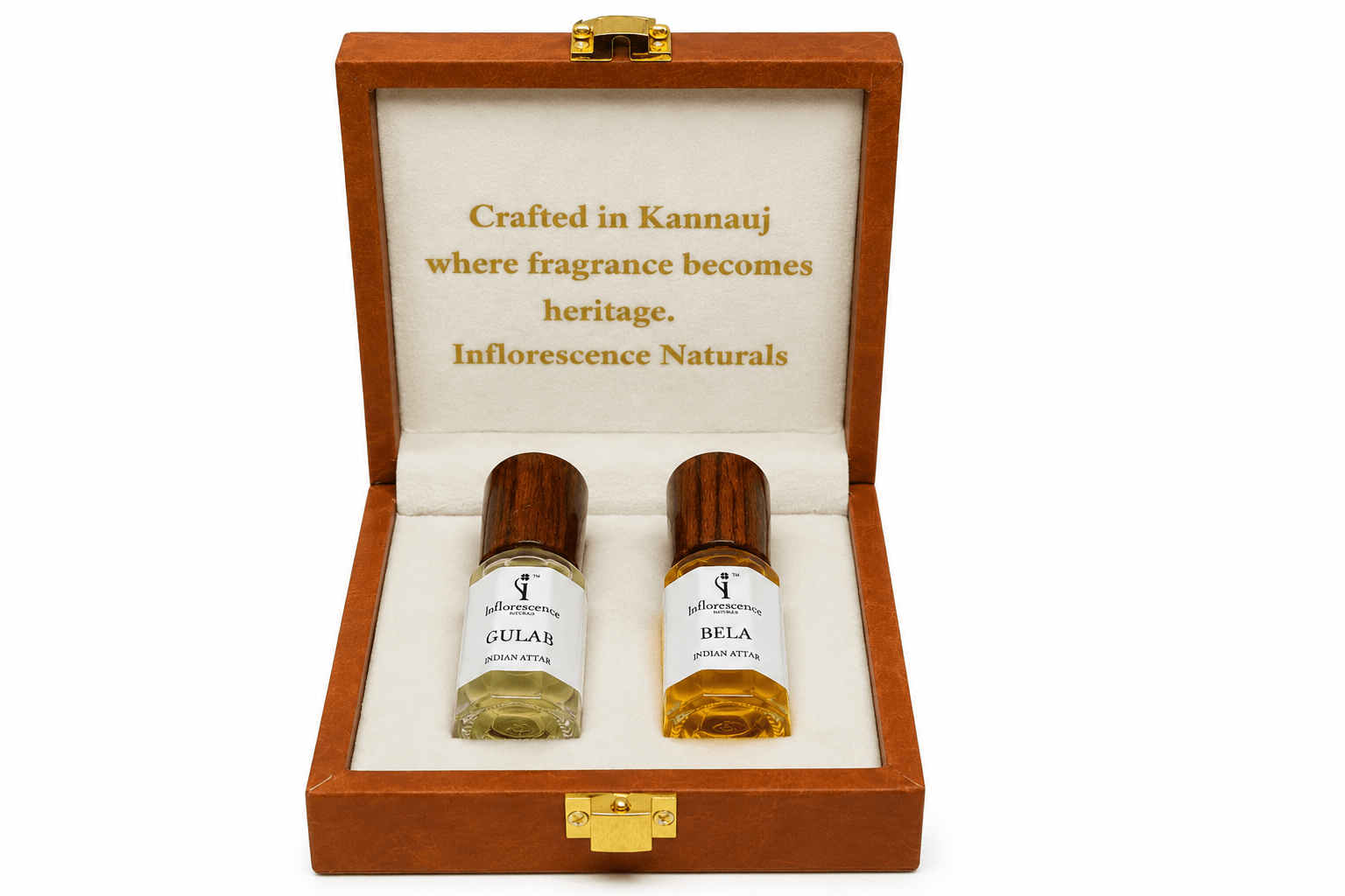 Gulab & Bela Gift Set | Attar - Inflorescence Naturals