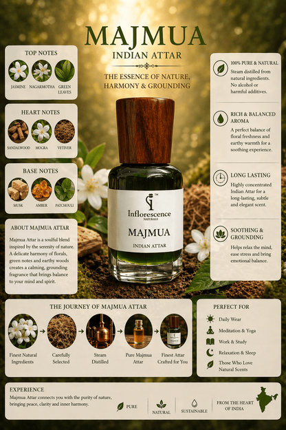 Majmua | Pure Indian Attar - Inflorescence Naturals