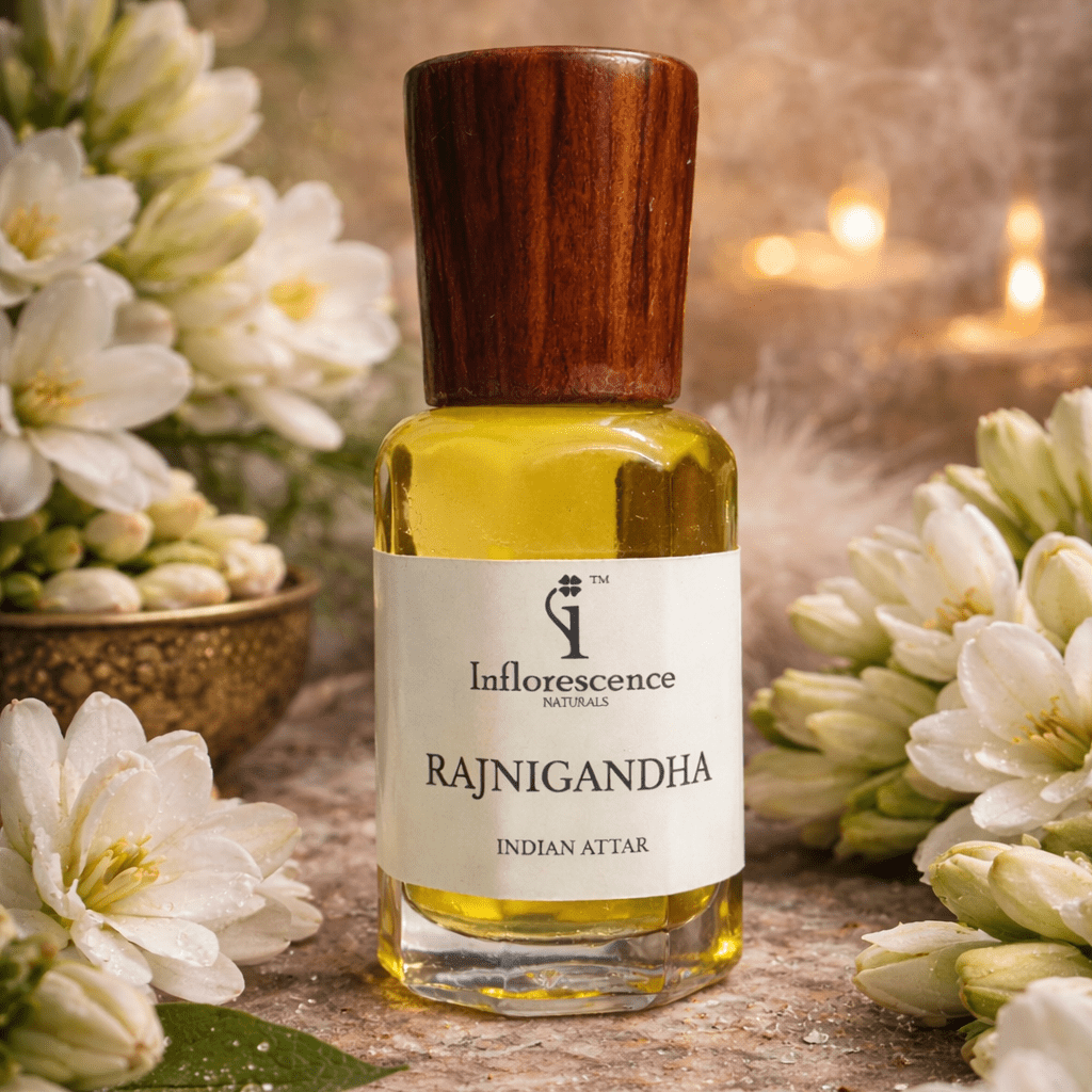 Rajnigandha | Tuberose | Pure Indian Attar - Inflorescence Naturals