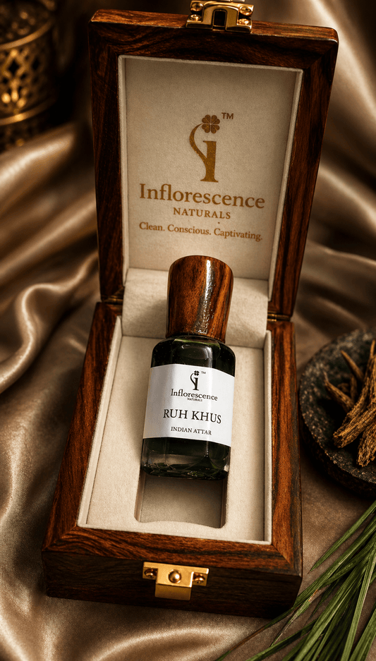 Ruh Khus | Pure Indian Attar - Inflorescence Naturals