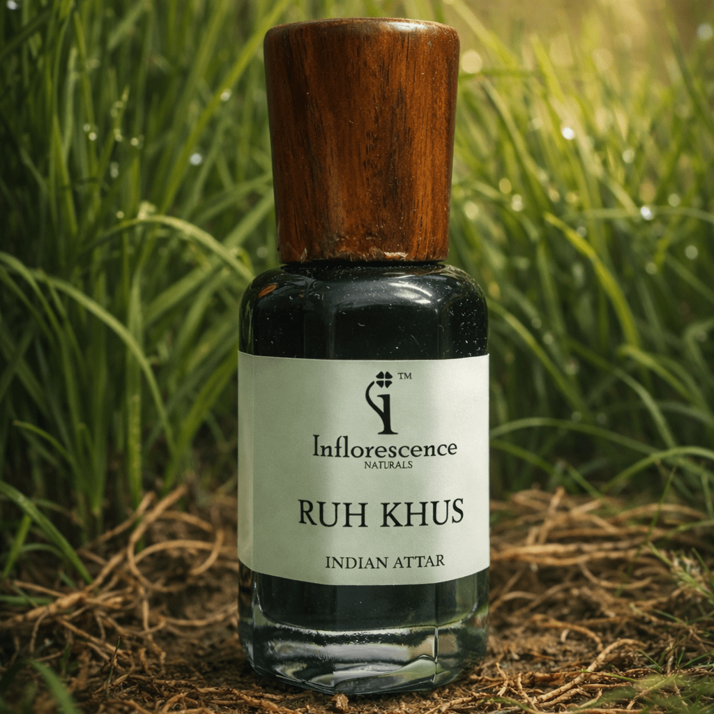 Ruh Khus | Pure Indian Attar - Inflorescence Naturals