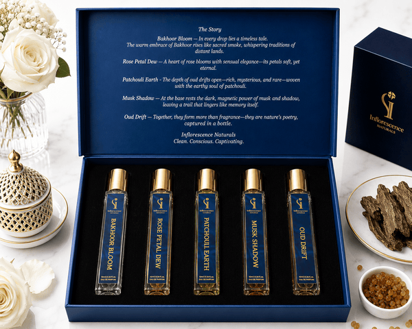 Scent Library – Luxury Eau De Parfum Discovery Set - Inflorescence Naturals