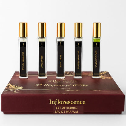 Whispers of Five – Luxury Eau De Parfum Discovery Set - Inflorescence Naturals